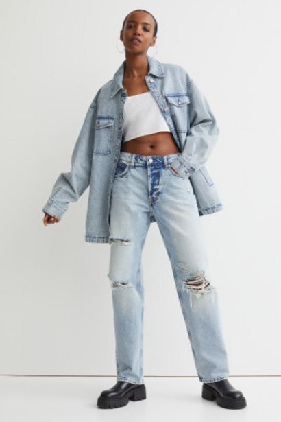 90s Boyfriend Jeans offre à 10,99€ sur H&M
