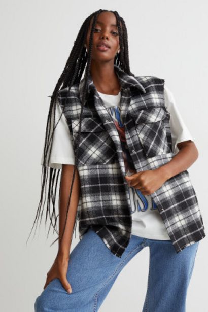 Chemise sans manches offre à 9,99€ sur H&M