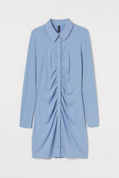 Robe chemise en jersey offre à 4,99€ sur H&M