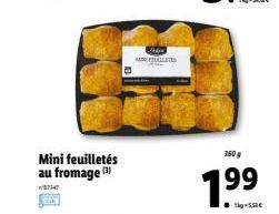 HILLITE  360  Mini feuilletés au fromage)  199