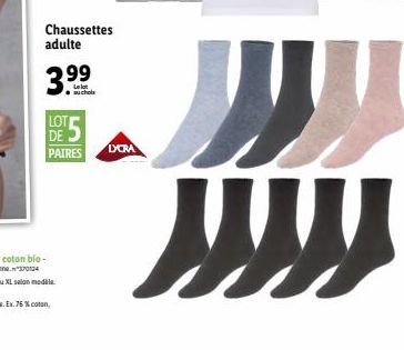 chaussettes