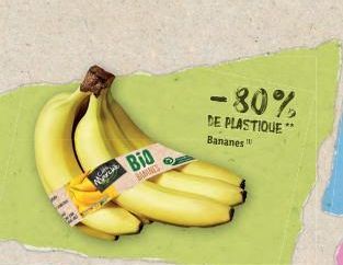 -30%  DE PLASTIQUE ** Bananes"  Home Bio  WUNS