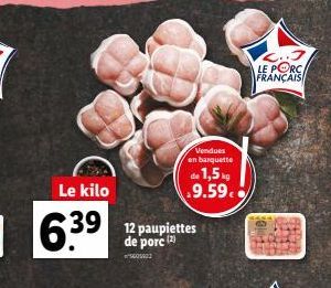 paupiettes de porc