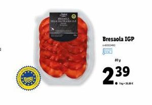 EL WELLING  Bresaola IGP  -6000  809  2.39