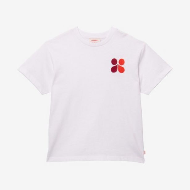 T-shirt enfant papillon blanc offre à 10€ sur Catimini
