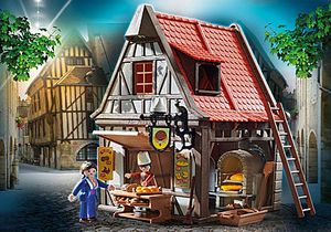 70954 Boulangerie du Moyen-Age offre à 56,49€ sur Playmobil