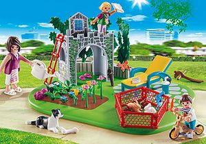70010 SuperSet Famille et jardin offre à 14,99€ sur Playmobil