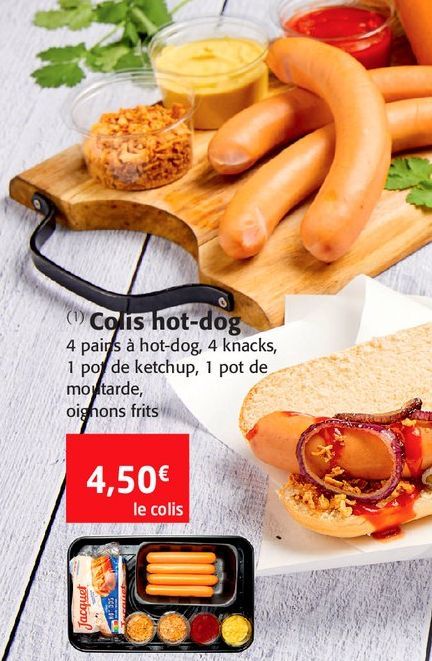 Colis hot-dog