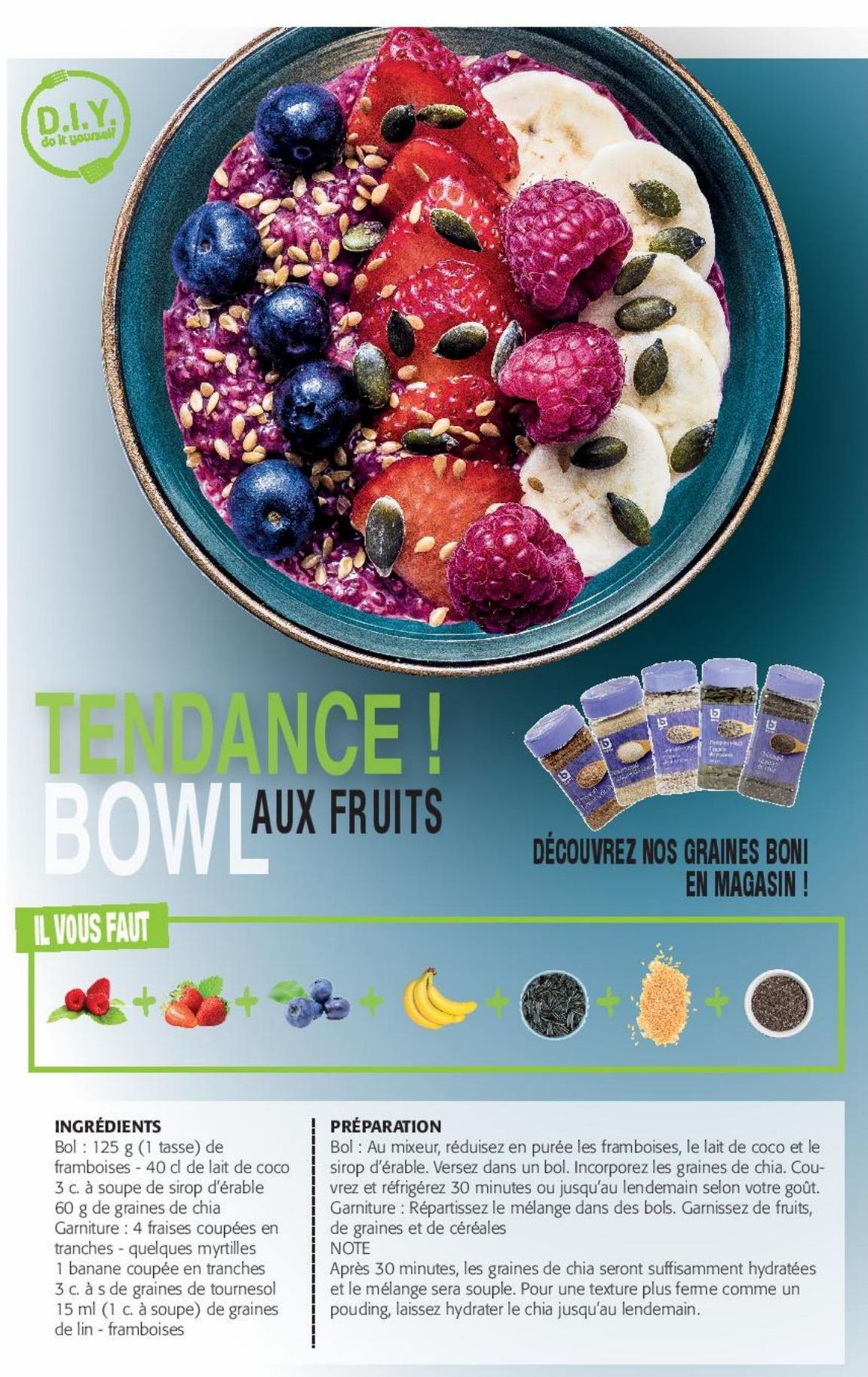 Tendance Bowl aux fruits