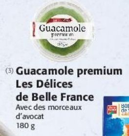 Guacamole premium Les Délices Belle France