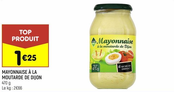 mayonnaise à la moutarde de dijon