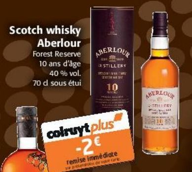 Scotch whisky Aberlour