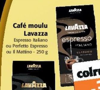 Café moulu Lavazza