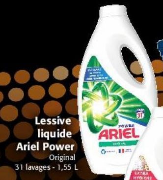 Lessive liquide Ariel Power