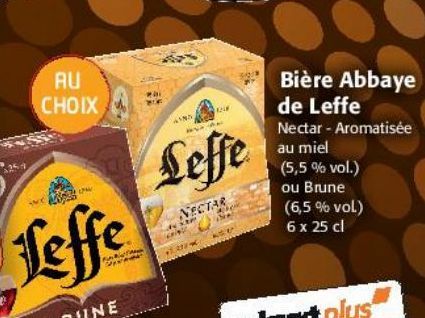 Bière Abbaye e de Leffe