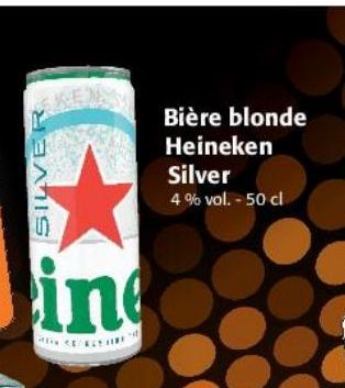 Bière blonde Heineken Silver