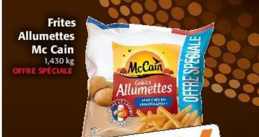 Frites Allumettes McCain