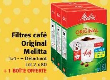 Filtres Café Original Melitta
