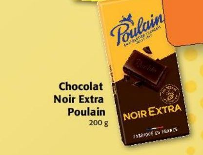 Chocolat Noir Extra Poulain