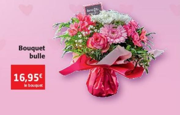 Bouquet bulle