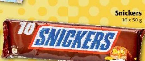 10 SNICKERS