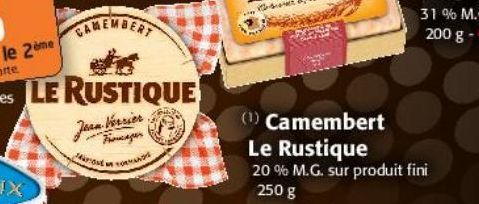 Camembert Le rustique