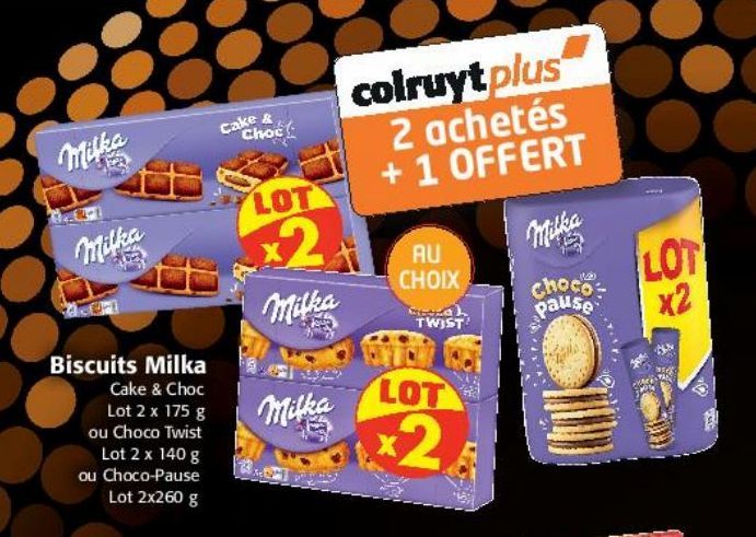 Biscuits Milka