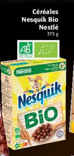 Céréales Nesquik Bio Nestlé
