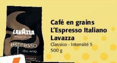 Café en grains l'Espresso italiano Lavazza