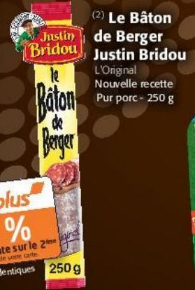 Le Bâton de Berger Justin Bridou