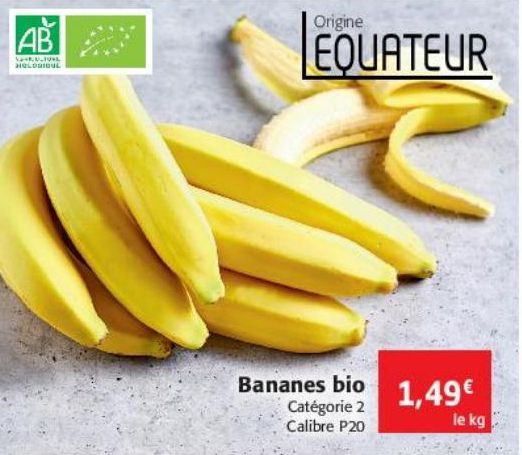Bananes bio