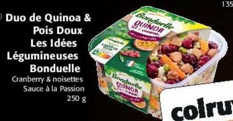 Duo de Quinoa et Pois Doux Les idées Légumineuses Bonduelle