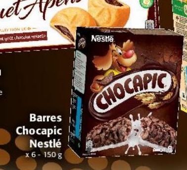 Barres chocapic Nestlé