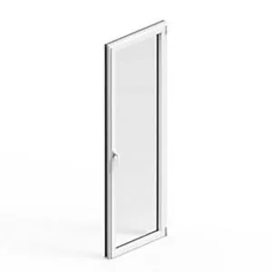 Porte fenêtre alu 1 vantail GoodHome blanc - l.80 x h.205 cm, tirant gauche offre à 233,35€ sur Castorama