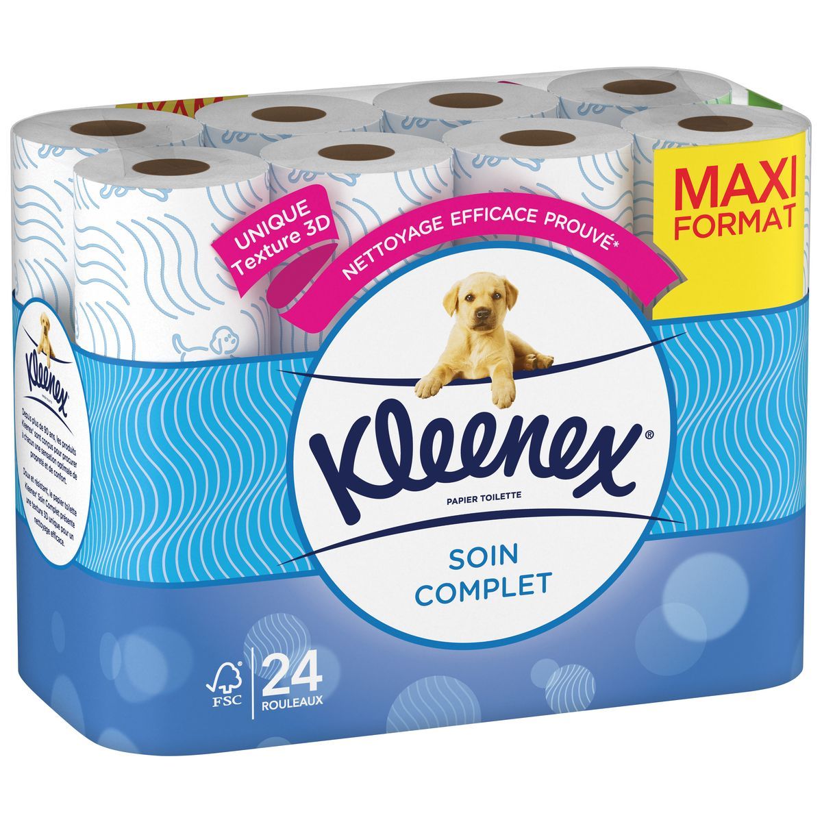 PAPIER TOILETTE KLEENEX SOIN COMPLET