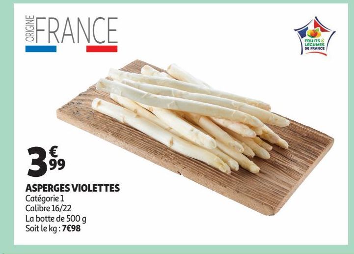 ASPERGES VIOLETTES