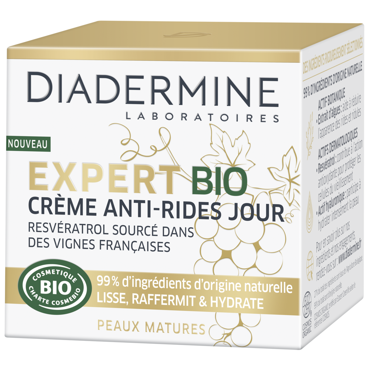 CRÈME ANTI-RIDES EXPERT BIO DIADERMINE