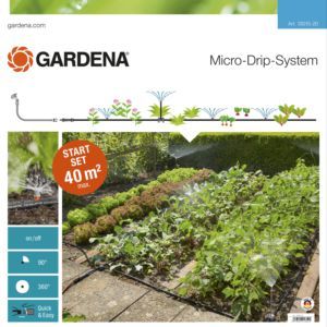 Kit d'arrosage goutte-à-goutte GARDENA pour massifs et potagers 40 m² offre à 52,72€ sur Gamm vert