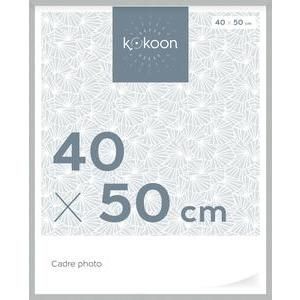 Cadre photo Rita - L 50 x l 40 cm - Différents modèles - Gris - K.KOON offre à 5€ sur La Foir'Fouille