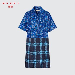 Robe Chemise à Imprimés Marni offre à 29,9€ sur Uniqlo