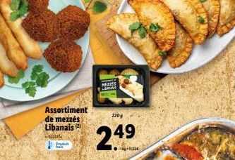 Ats  Assortiment de mezzés Libanais  2209  2.49