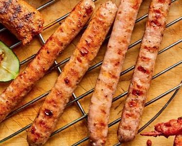 Saucisses crues à cuire à l'échalote