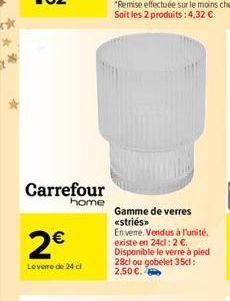 verres Carrefour