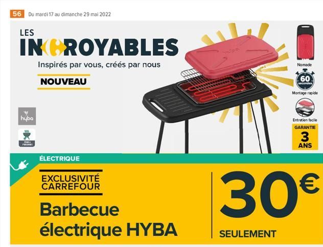 barbecue électrique Carrefour