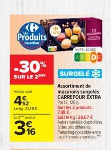 surgelés Carrefour
