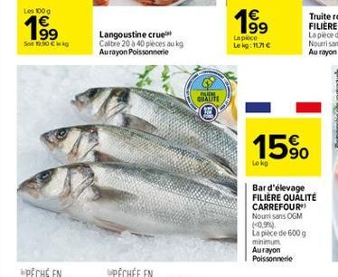 langoustine Carrefour