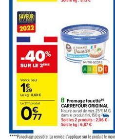 fromage Carrefour