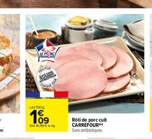 rôti de porc Carrefour