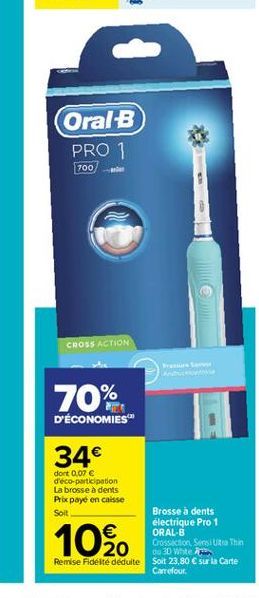 brosse à dents électrique Oral-B