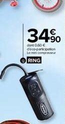 34%.    dort 0,00  déco participation Les com RING